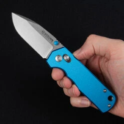 Magnum Rockstub Blue Elox Folding Knife -GearNest Shop 01SC711.1 30218.1693830650