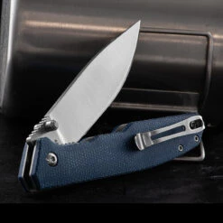 Magnum Deep Blue Canvas Folding Knife -GearNest Shop 01SC714.3 84279.1693831655