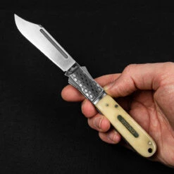 Andre De Villiers Gambler Bone NLA Folding Knife -GearNest Shop ADV GAMB BONE NLA 18355.1672829801.1280.1280 43451.1672839563