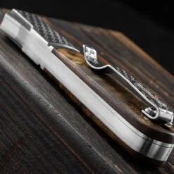 Andre De Villiers Gambler Burlwood NLA Folding Knife -GearNest Shop ADV GAMB WOOD NLA.1 71072.1672843737.1280.1280 15524.1672844613