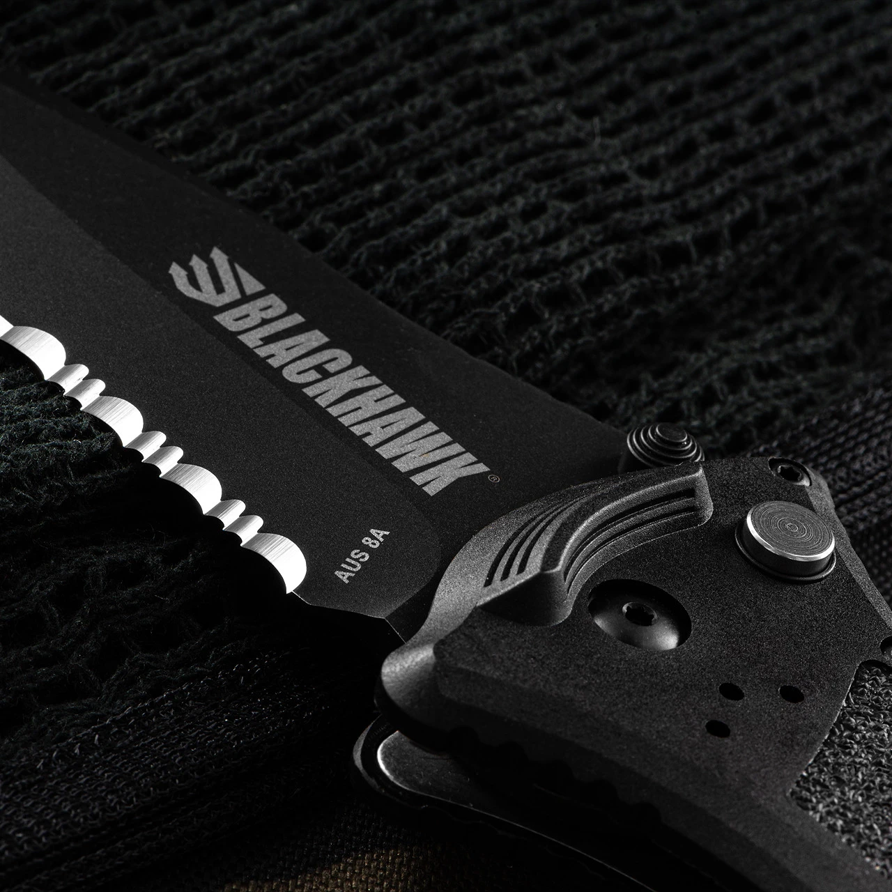 Blackhawk CQD Button Lock Folding Knife 2 Blackhawk CQD Button Lock Folding Knife - Image 2