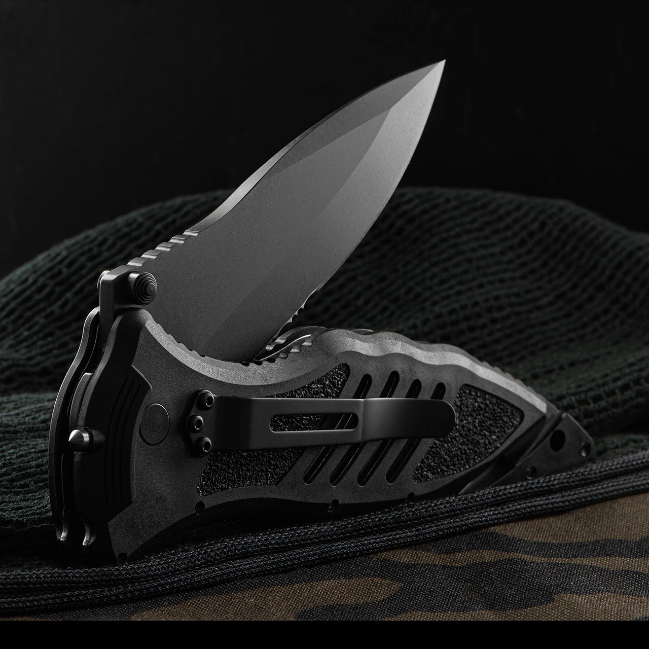 Blackhawk CQD Button Lock Folding Knife 1 Blackhawk CQD Button Lock Folding Knife
