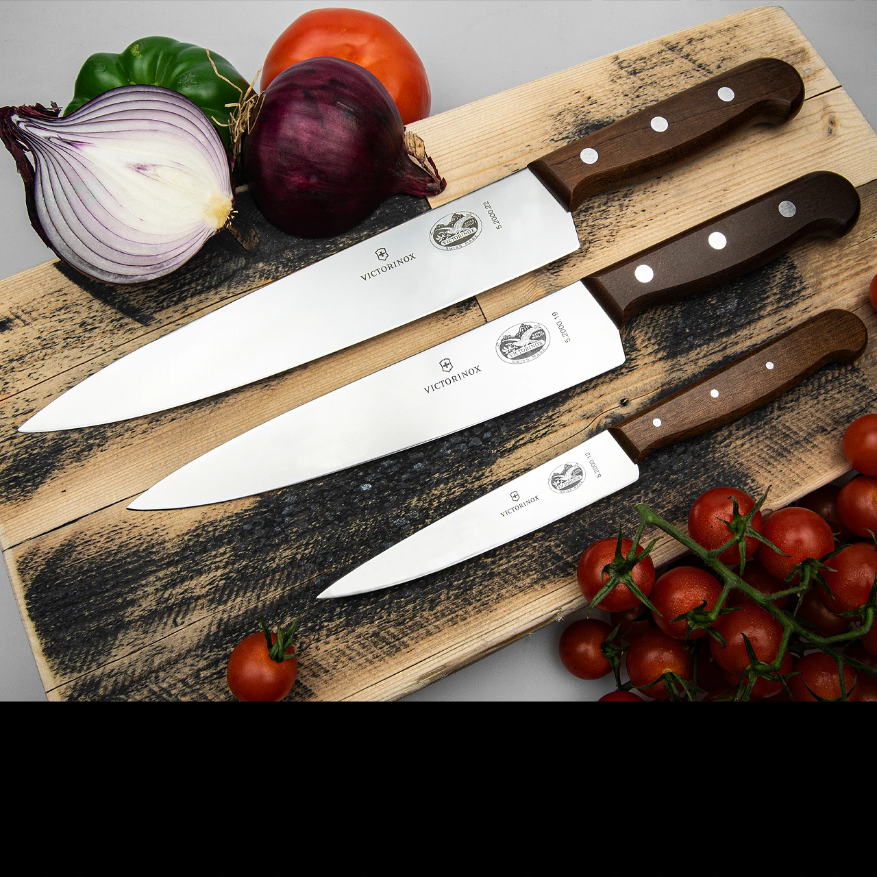 Victorinox Chef's Knife 3 Piece Set Maple 1 Victorinox Chef's Knife 3 Piece Set Maple