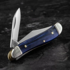 Case Peanut Blue Pearl Folding Knife -GearNest Shop CA23446.2 78313.1688044600