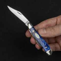 Case Peanut Blue Pearl Folding Knife -GearNest Shop CA23446 30775.1688044599