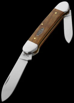 Case Canoe Yellow Curly Oak Folding Knife -GearNest Shop CA47126 03114.1696507507