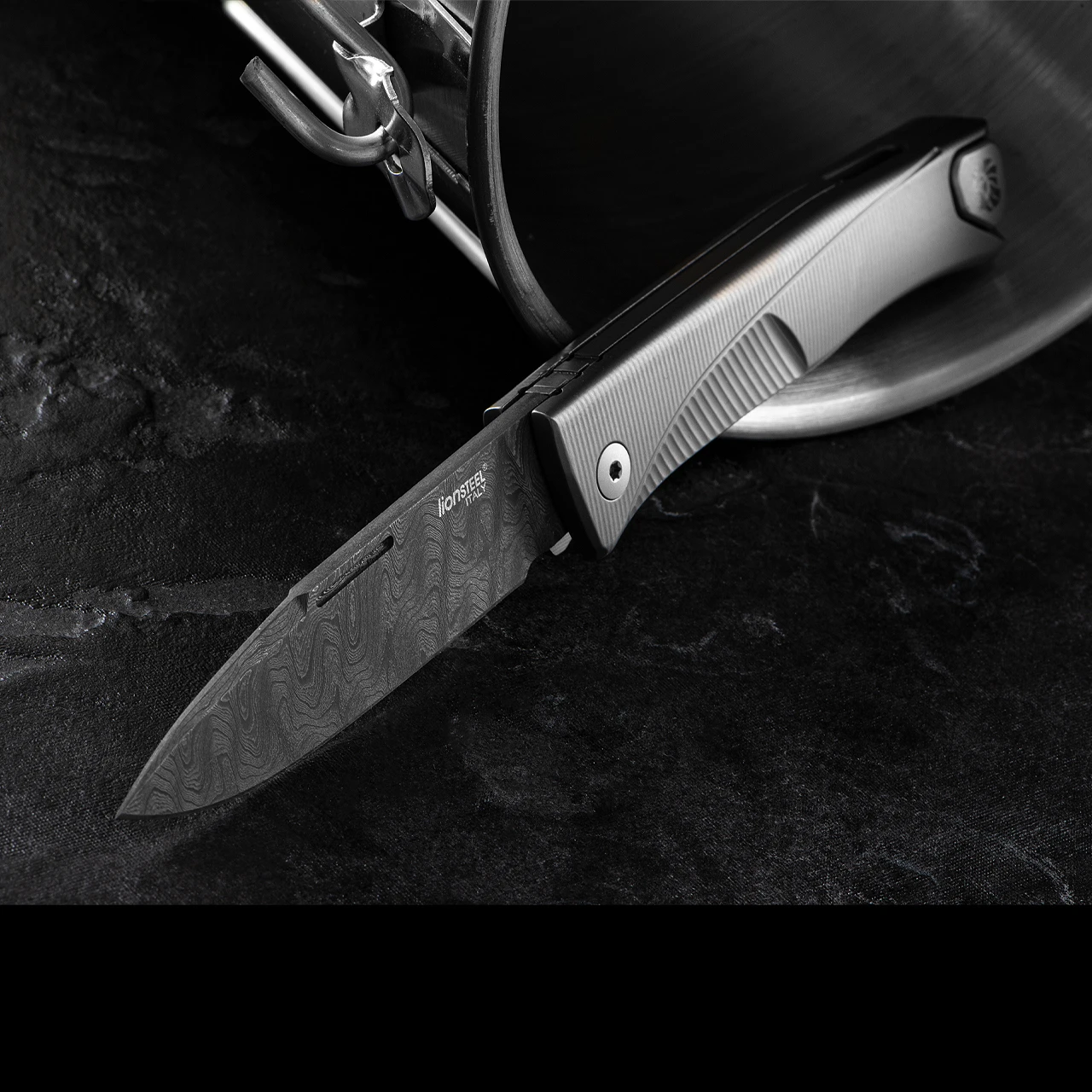 Lion Steel Thrill Damascus 3 Lion Steel Thrill Damascus - Image 3