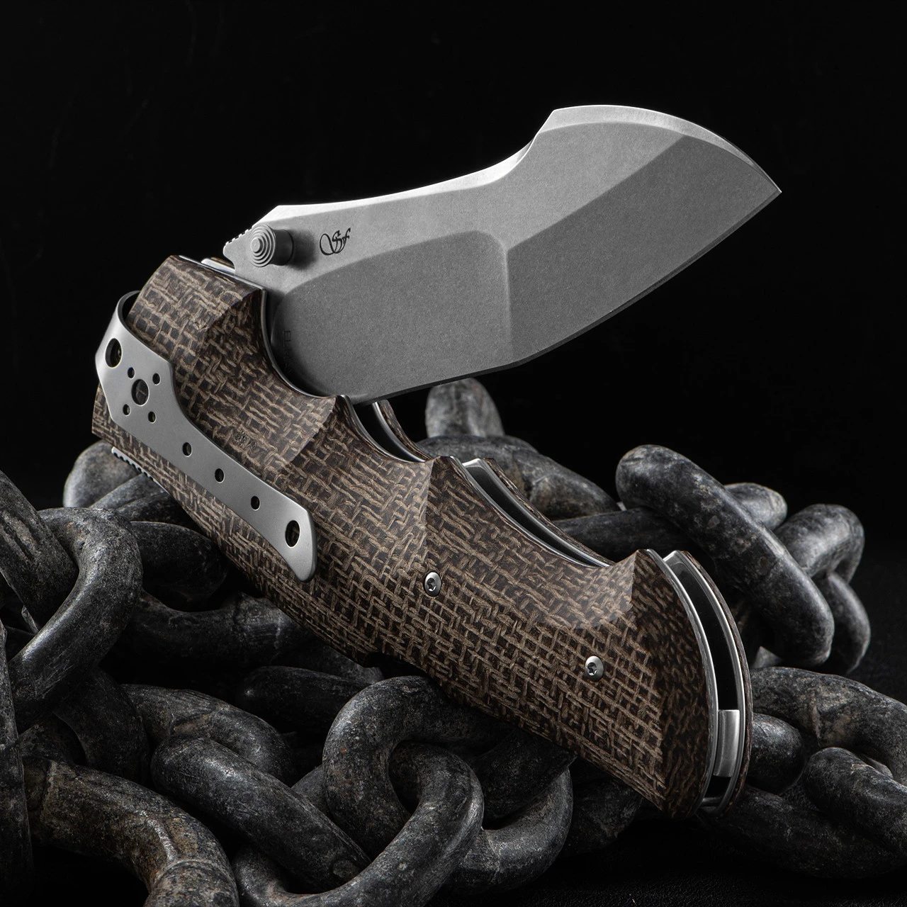 Viper Rhino1 Micarta Folding Knife 2 Viper Rhino1 Micarta Folding Knife - Image 2