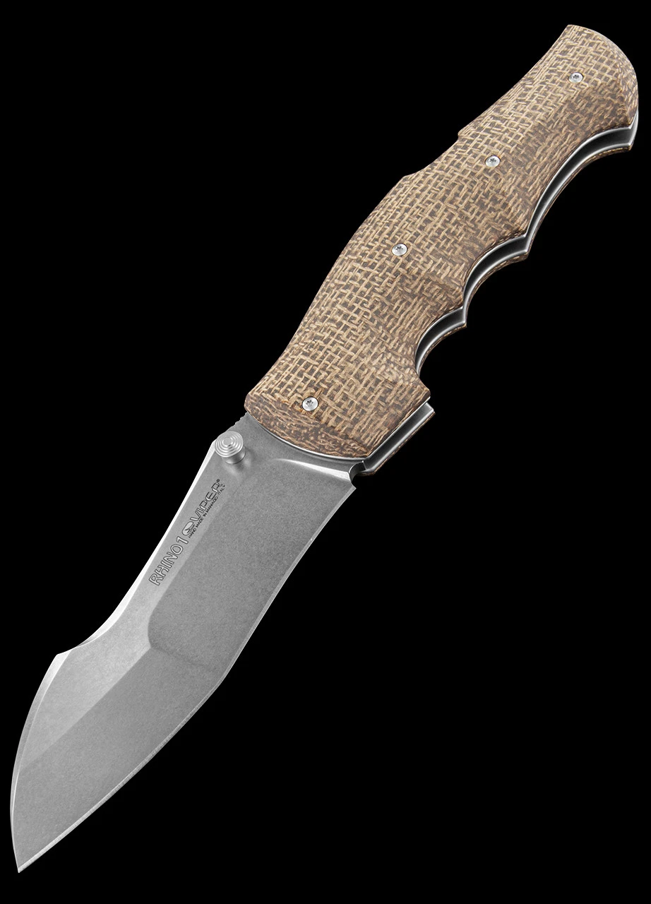 Viper Rhino1 Micarta Folding Knife 4 Viper Rhino1 Micarta Folding Knife - Image 4