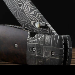 David Steier Custom Ironwood Damascus -GearNest Shop CUS BS23 19det2 29125.1687947753.1280.1280 98329.1687963078