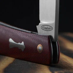 Chris Crawford Custom EDC-B Slipjoint Red -GearNest Shop CUS BS23 23det2 09612.1687954440.1280.1280 57021.1687963448