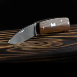 Chris Crawford Custom EDC-B Slipjoint Brown -GearNest Shop CUS BS23 24det4 42133.1687955342.1280.1280 80577.1687963502