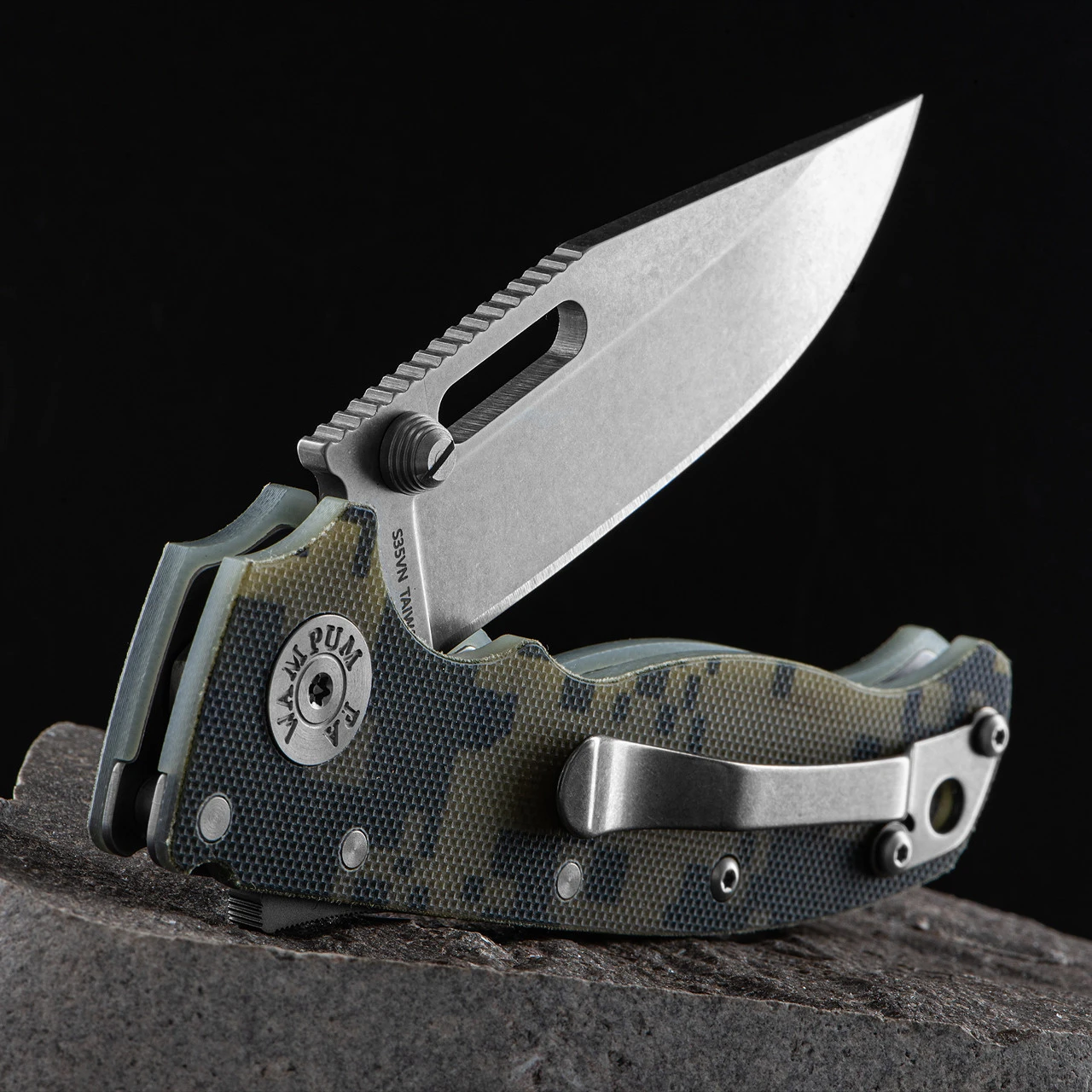 Demko AD 20.5 S35VN Clip Point Folding Knife 5 Demko AD 20.5 S35VN Clip Point Folding Knife - Image 5