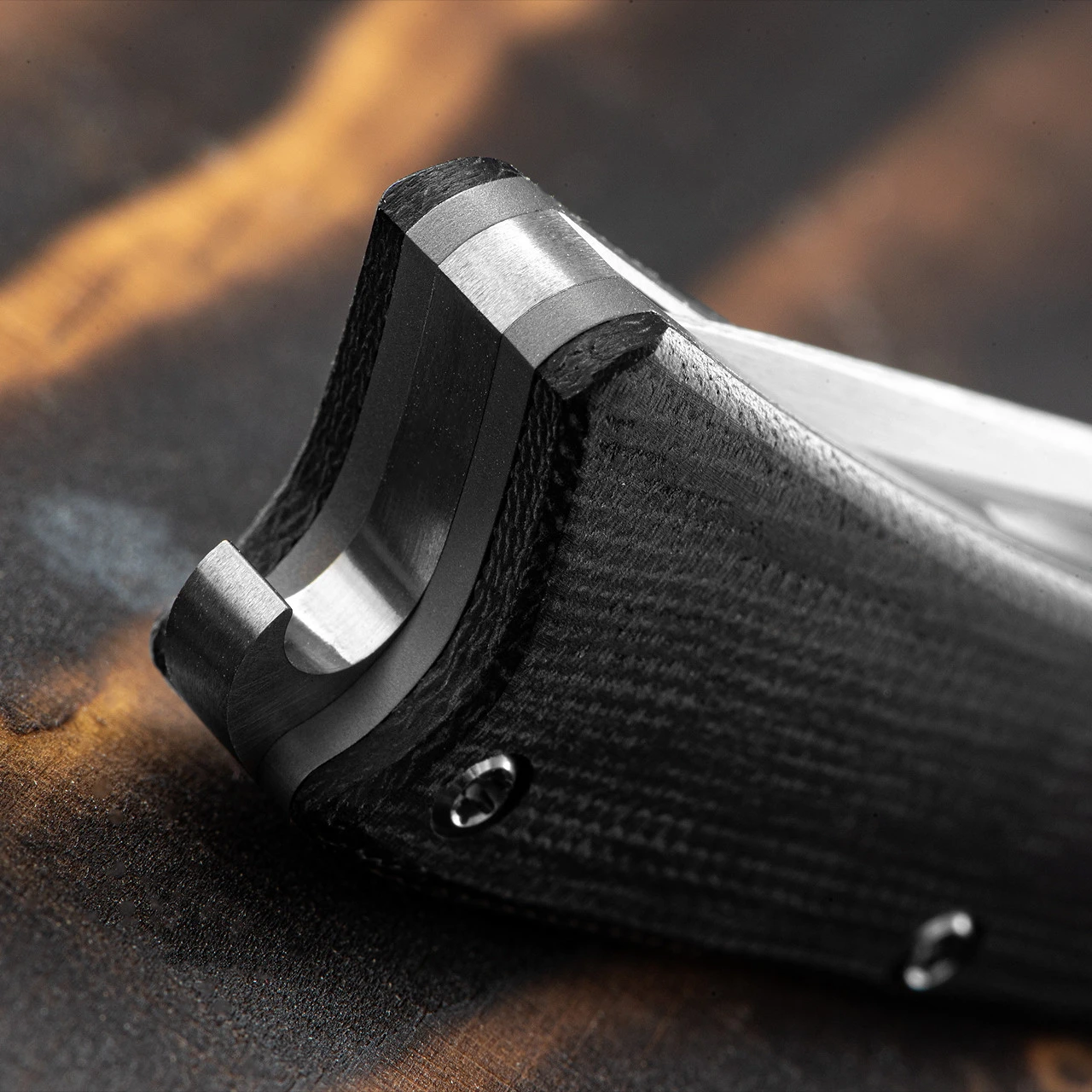 Esnyx Beer Buster Jr Micarta Folding Knife 2 Esnyx Beer Buster Jr Micarta Folding Knife - Image 2