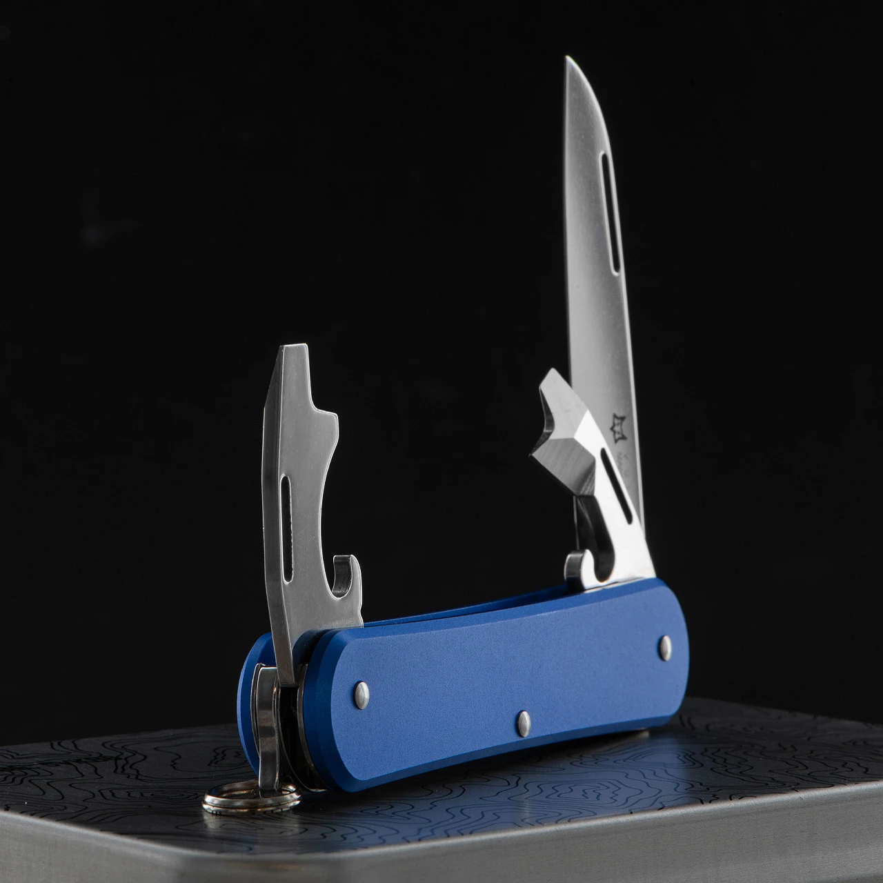 Fox Vulpis 3 Aluminium Penknife 2 Fox Vulpis 3 Aluminium Penknife - Image 2