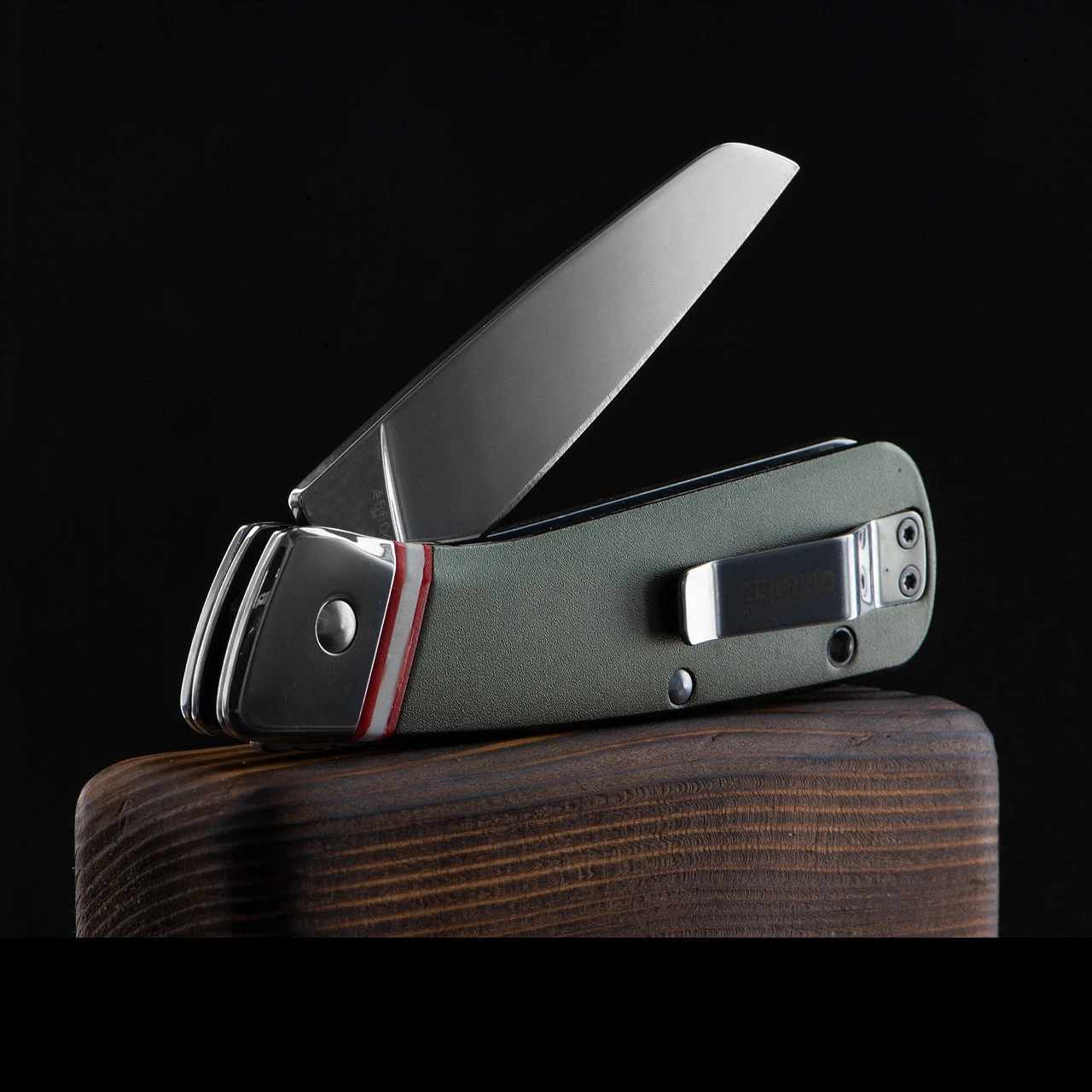 Gerber Straightlace Slip Joint Green SPECIAL 4 Gerber Straightlace Slip Joint Green SPECIAL - Image 4