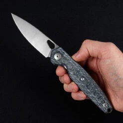 GiantMouse ACE REO Denim Micarta Folding Knife -GearNest Shop GM REO DENIM.3 47795.1690385555.1280.1280 64526.1690385916
