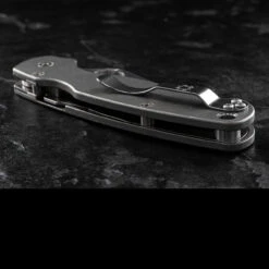 Titech Spyderco PM2 Stone Washed Titanium Scales -GearNest Shop HH SC SW P2.1 08967.1635785472