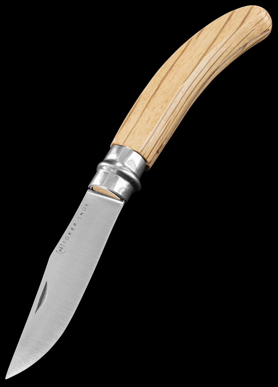 Joker NE21 Holm Oak Wood Folding Knife 1 Joker NE21 Holm Oak Wood Folding Knife