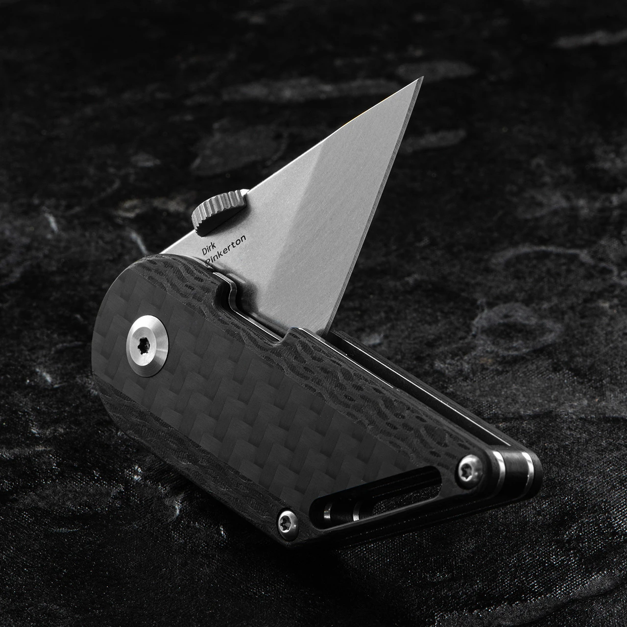 Kansept Pinkerton Dash Carbon Fibre Folding Knife 4 Kansept Pinkerton Dash Carbon Fibre Folding Knife - Image 4