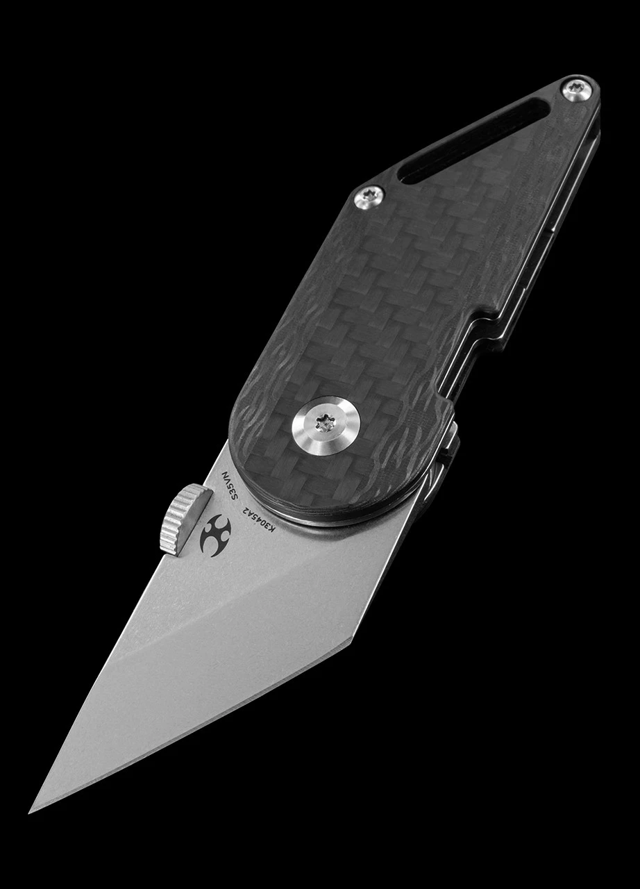 Kansept Pinkerton Dash Carbon Fibre Folding Knife 5 Kansept Pinkerton Dash Carbon Fibre Folding Knife - Image 5