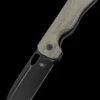 Kizer Bugai Micarta Black Folding Knife