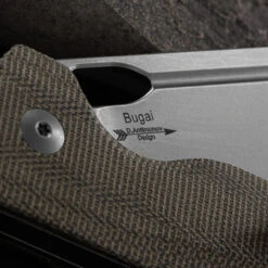 Kizer Bugai Micarta Folding Knife -GearNest Shop KIV3627C1.1 57333.1686757349