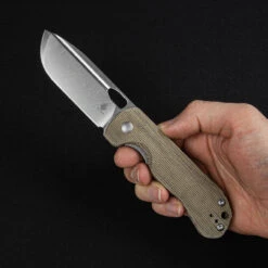 Kizer Bugai Micarta Folding Knife -GearNest Shop KIV3627C1 76725.1686757349