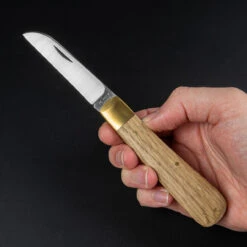 Michael May Lambsfoot Oak Folding Knife -GearNest Shop MMK 0005.1 59735.1696517229.1280.1280 65460.1696850397