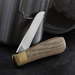 Michael May Lambsfoot Oak Folding Knife -GearNest Shop MMK 0005.4 06339.1696517229.1280.1280 68655.1696850397