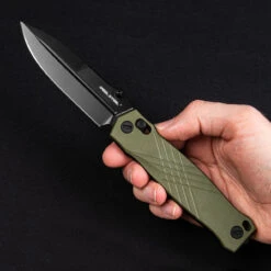 Real Steel Muninn G10 Black Blade Folding Knife -GearNest Shop RES 7752GB 05979.1684766751.1280.1280 29039.1685536960