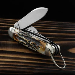 Rough Rider Kamp King Cinnamon Folding Knife -GearNest Shop RR2424.4 92880.1685442924