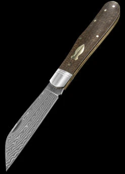 Rough Ryder Reserve Humpback Jack Damascus Folding Knife