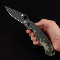 Spyderco Mili Digi Camo Black Blade Folding Knife 9 Spyderco Mili Digi Camo Black Blade Folding Knife -GearNest Shop SC36GPCMOBK.1 87109.1695729085