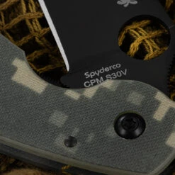 Spyderco Mili Digi Camo Black Blade Folding Knife 8 Spyderco Mili Digi Camo Black Blade Folding Knife -GearNest Shop SC36GPCMOBK.3 78866.1695729085