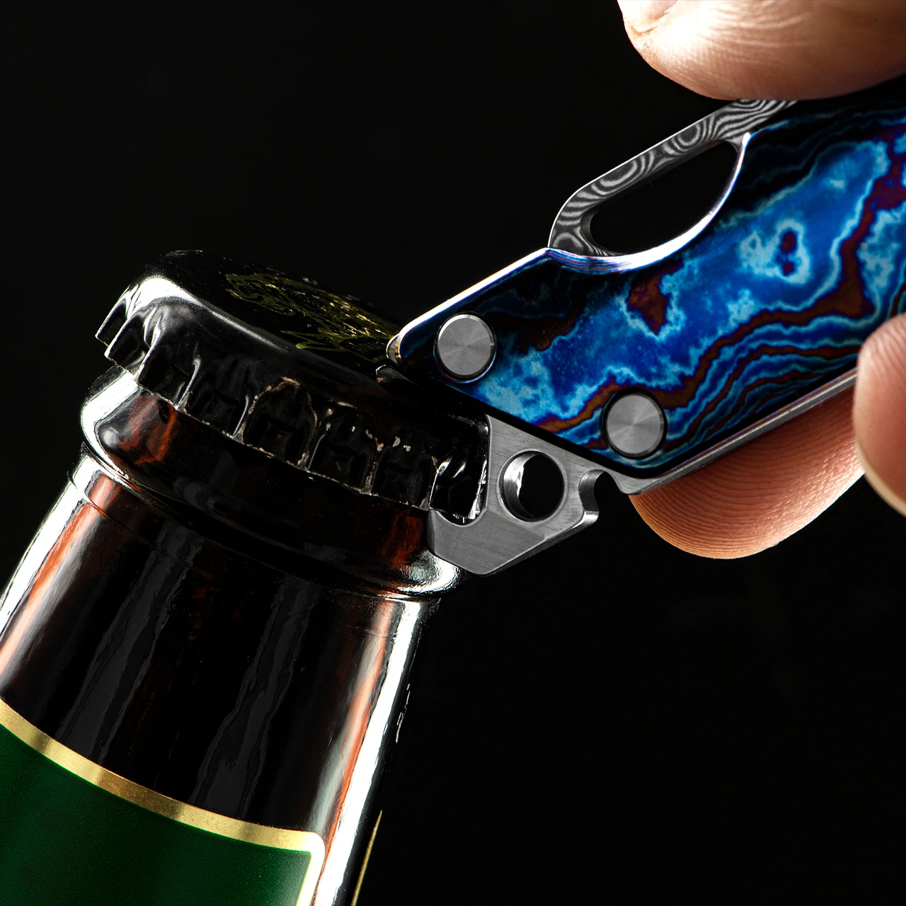 SRM Damascus Slip Joint 2 SRM Damascus Slip Joint - Image 2