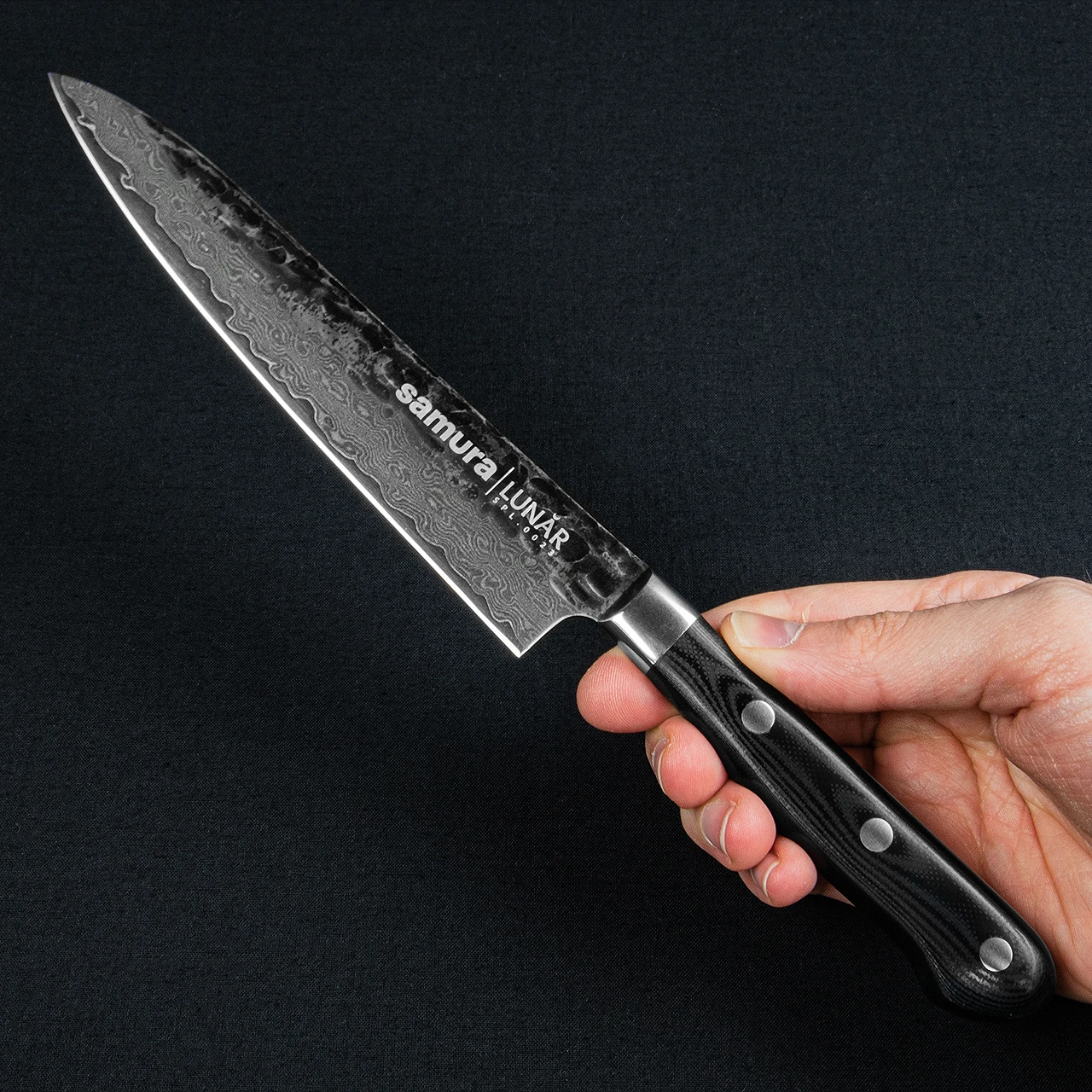 Samura Pro-S Lunar Utility Large Kitchen Knife 1 Samura Pro-S Lunar Utility Large Kitchen Knife