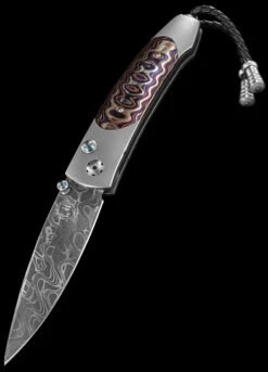 William Henry B05 Dark Fire Folding Knife -GearNest Shop WH B05 DARKFIRE 03824.1686229113