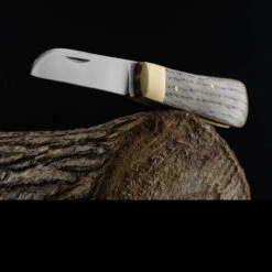 Michael May Lambsfoot Oak Folding Knife -GearNest Shop lambsfoot 72549.1696850399