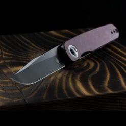 Kizer Squidward Richlite Red Folding Knife -GearNest Shop squidardrichlitedet3 84343.1686929124