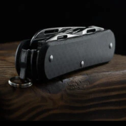 Fox Vulpis 4 Scissor Carbon Fibre Penknife -GearNest Shop vulpisscissors4det2 40787.1686819431