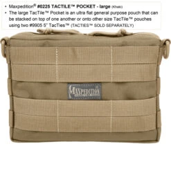 Maxpedition TacTile Pocket Large -GearNest Shop 0225k1 detail 45773.1587388999