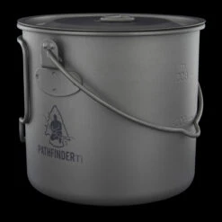 Pathfinder Titanium Bush Pot 1,100ml -GearNest Shop 31b 8 99747.1624536876