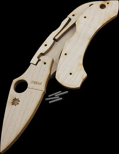 Spyderco Dragonfly Wooden Kit 1 Spyderco Dragonfly Wooden Kit