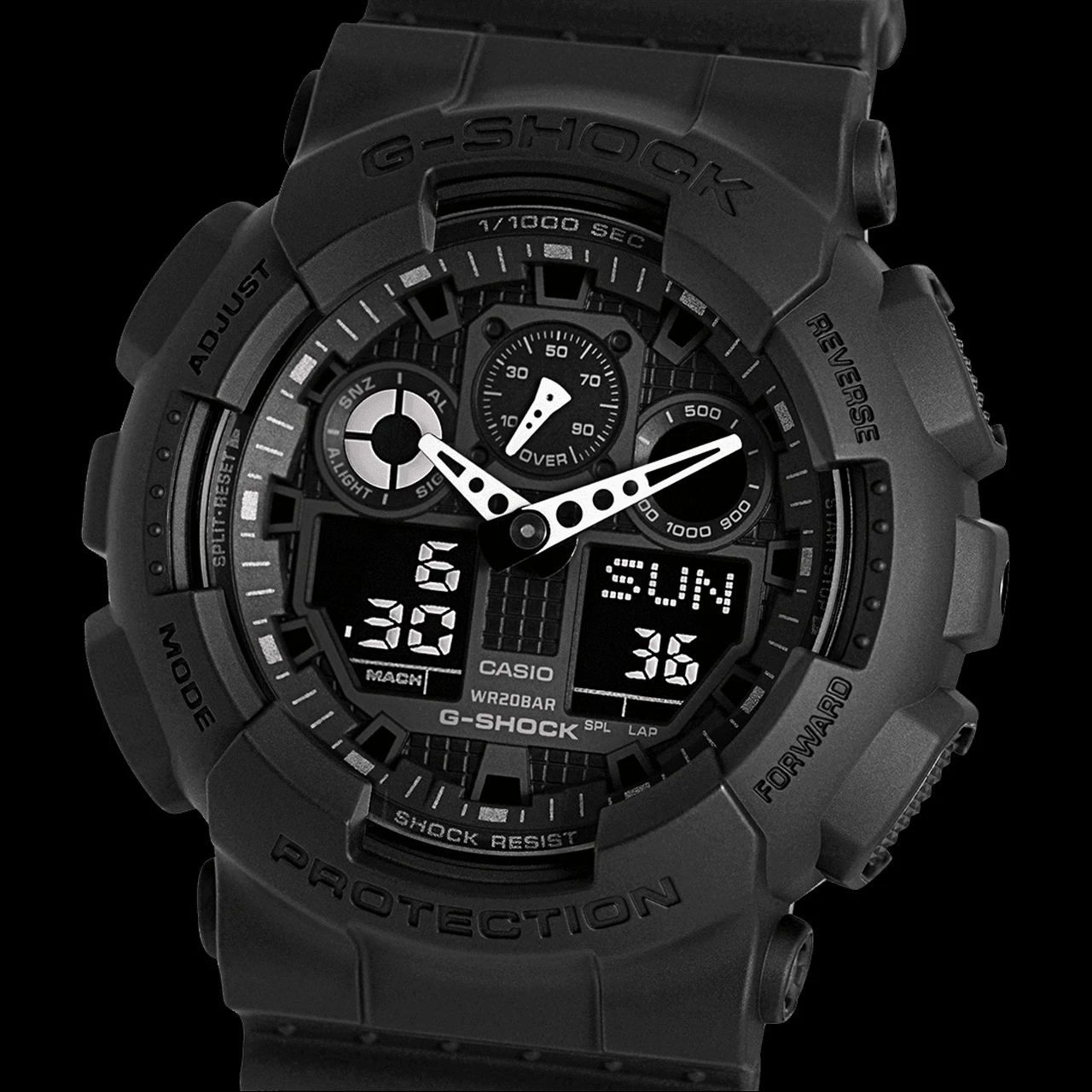 Casio G-Shock GA-100-1A1ER 4 Casio G-Shock GA-100-1A1ER - Image 4