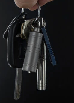 Titech Titanium Peanut Lighter Stonewash -GearNest Shop DEM T37 94696.1660134146