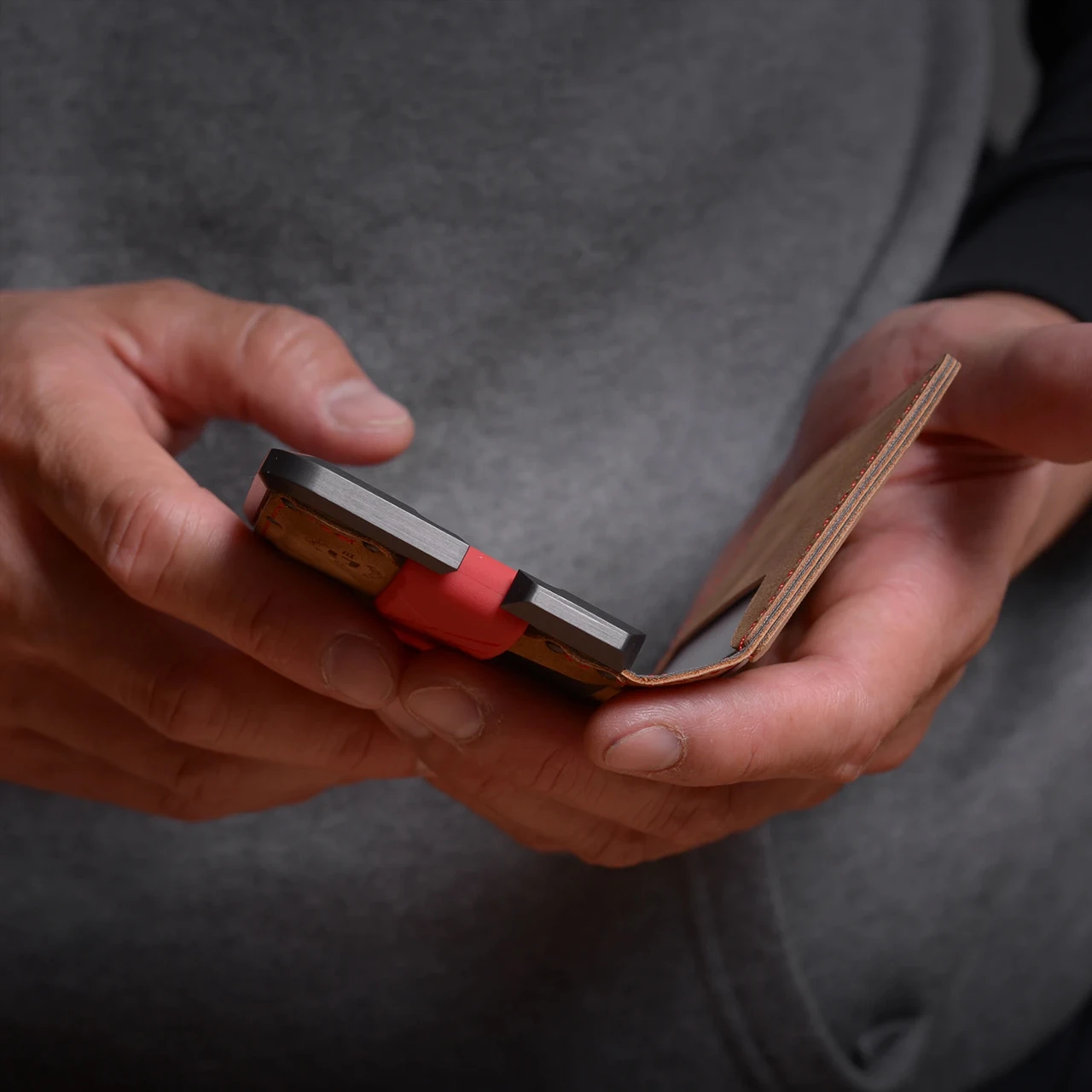 Dango D01 Dapper Bifold Wallet Slate Grey 13 Dango D01 Dapper Bifold Wallet Slate Grey - Image 13