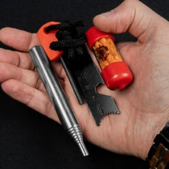 EOG Pocket Bellows Weatherproof Fire Starting Kit -GearNest Shop EOGV3LEO.2 66178.1688380994