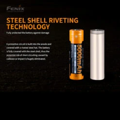 Fenix ARB-L21-5000U - USB 21700 Battery -GearNest Shop FENIX ARB L21 500U.5 59629.1667922553