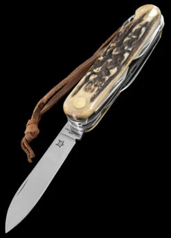 Fox Multipurpose Pocket Knife Stag 8 -GearNest Shop FOX 226 8 SCE02 89842.1678276553